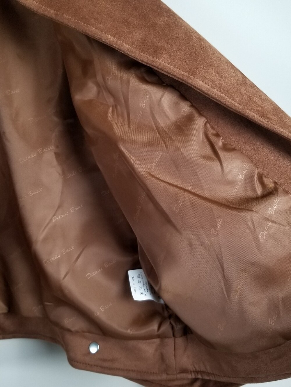 Chartou Faux Leather Jacket Size XL - Picture 5 of 7